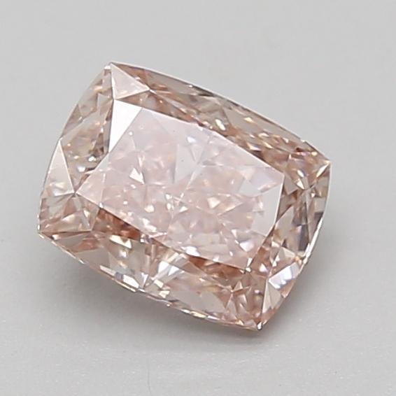 1.18 Ct. Fancy Intense Pink Cushion Lab Grown Diamond