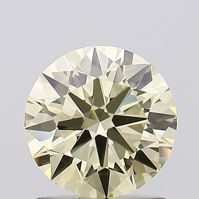 1.06 Ct. Fancy Light Yellow Round Lab Grown Diamond