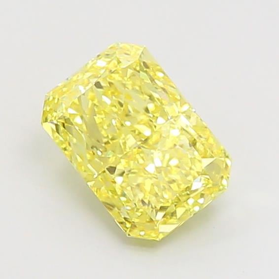 2.43 Ct. Fancy Intense Yellow Radiant Lab Grown Diamond
