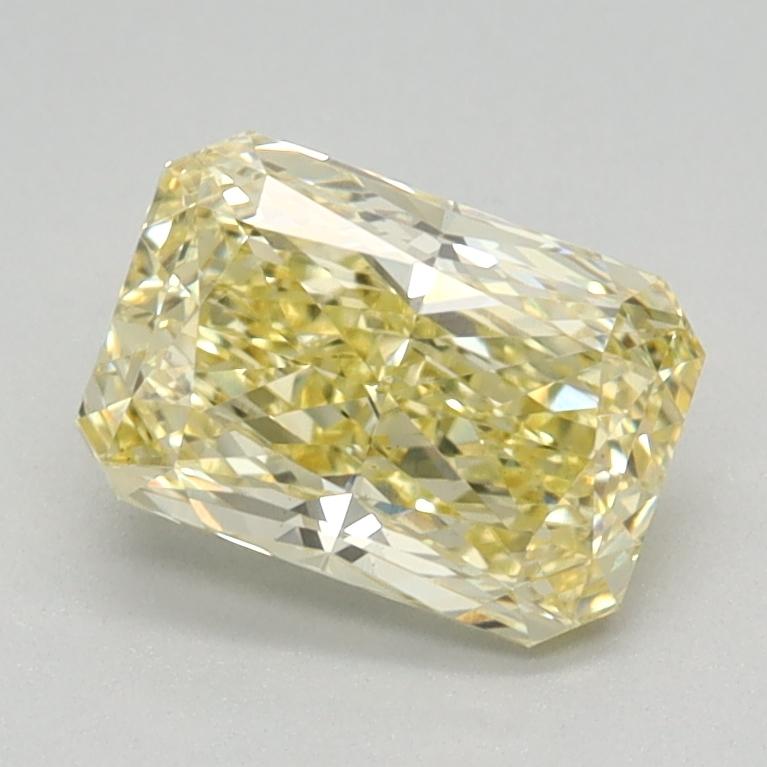 1.04 Ct. Fancy Vivid Yellow Radiant Lab Grown Diamond