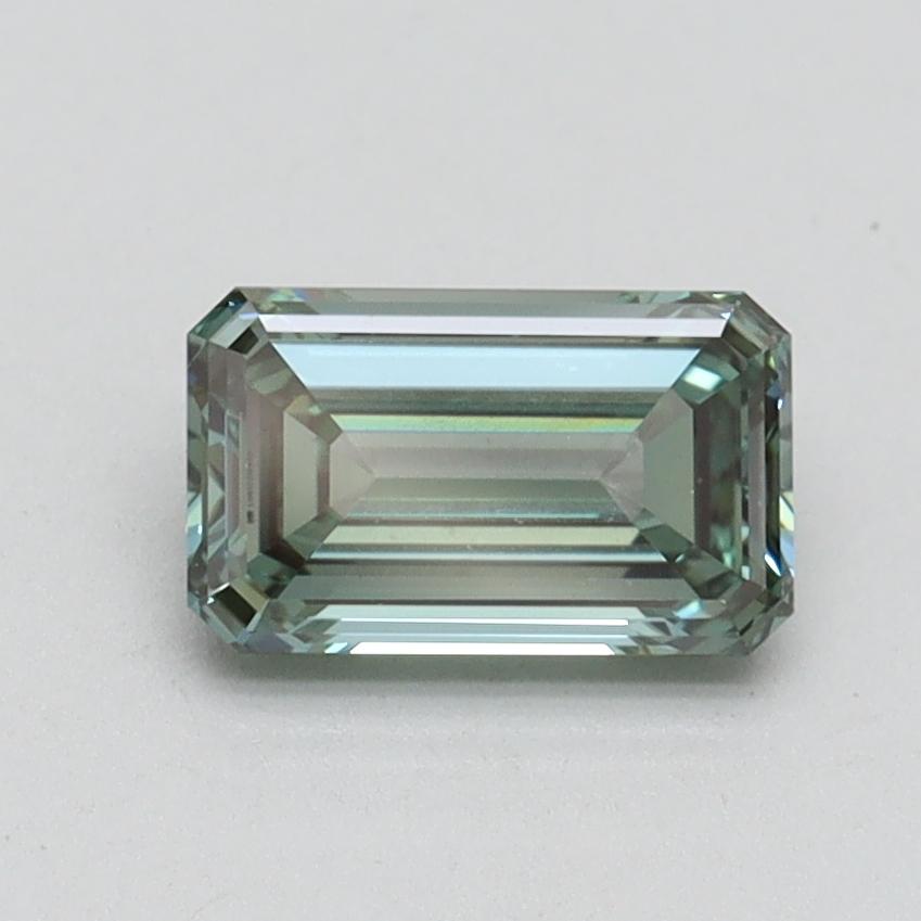 1.00 Ct. Fancy Intense Green Emerald Lab Grown Diamond