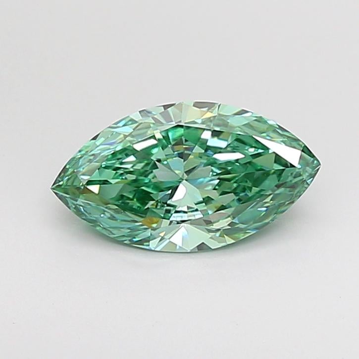 1.44 Ct. Fancy Vivid Green Marquise Lab Grown Diamond