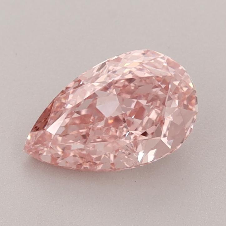 1.14 Ct. Fancy Vivid Pink Pear Lab Grown Diamond