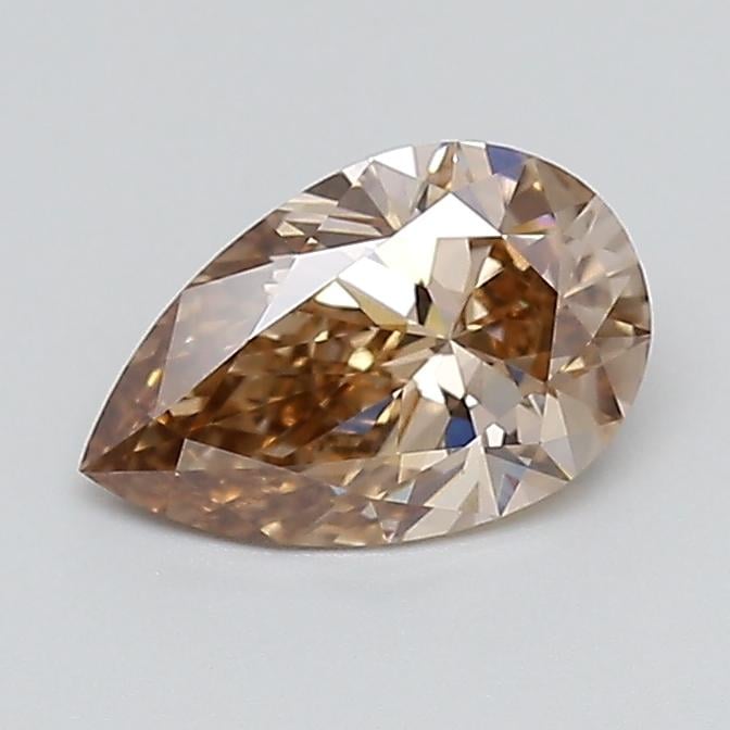 1.01 Ct. Fancy Light  Brown Pear Lab Grown Diamond