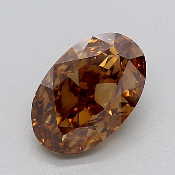 1.50 Ct. Fancy  Brown Oval Lab Grown Diamond