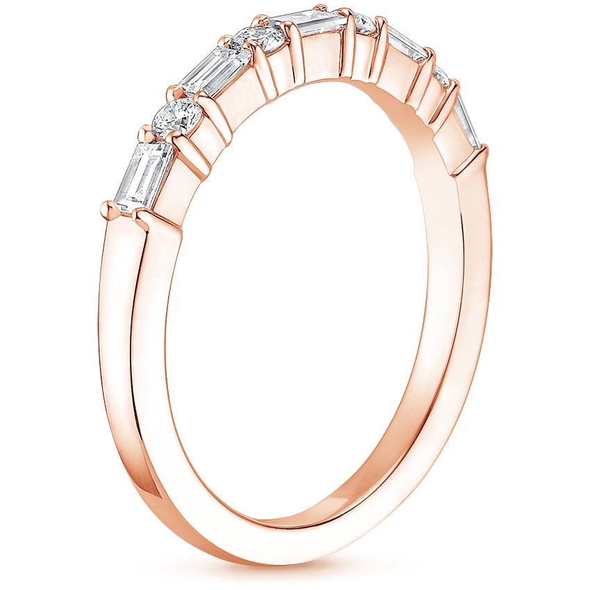 14K Rose Gold Leona Diamond Ring (1/3 ct. tw.), large side view