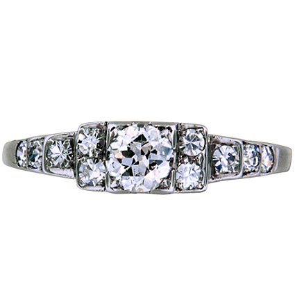 Art Deco Diamond Vintage Ring