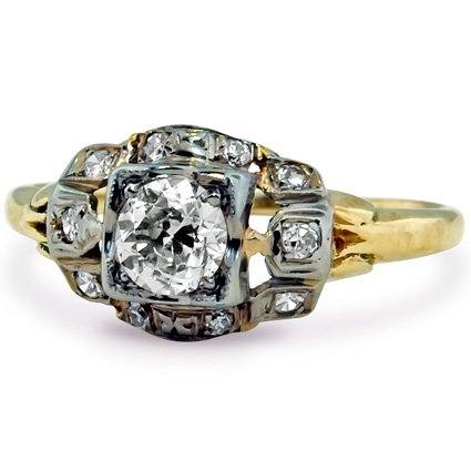 Art Deco Diamond Vintage Ring