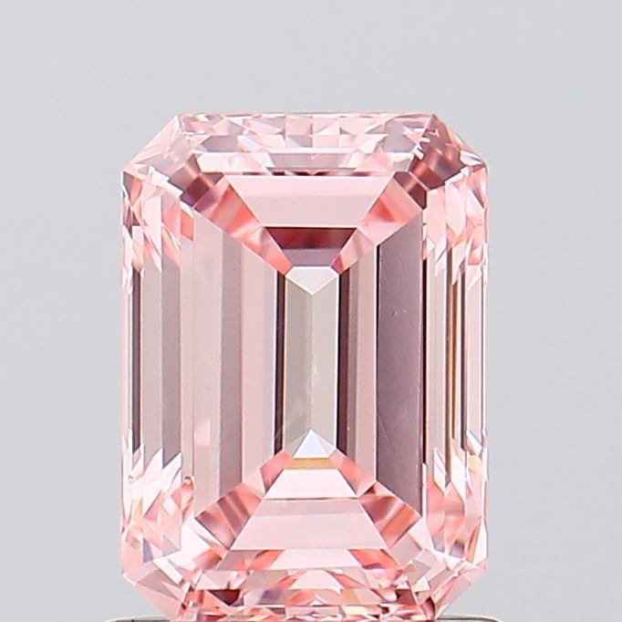 1.04 Ct. Fancy Vivid Pink Emerald Lab Grown Diamond