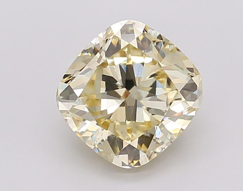 1.99 Ct. Fancy Yellow Cushion Lab Grown Diamond