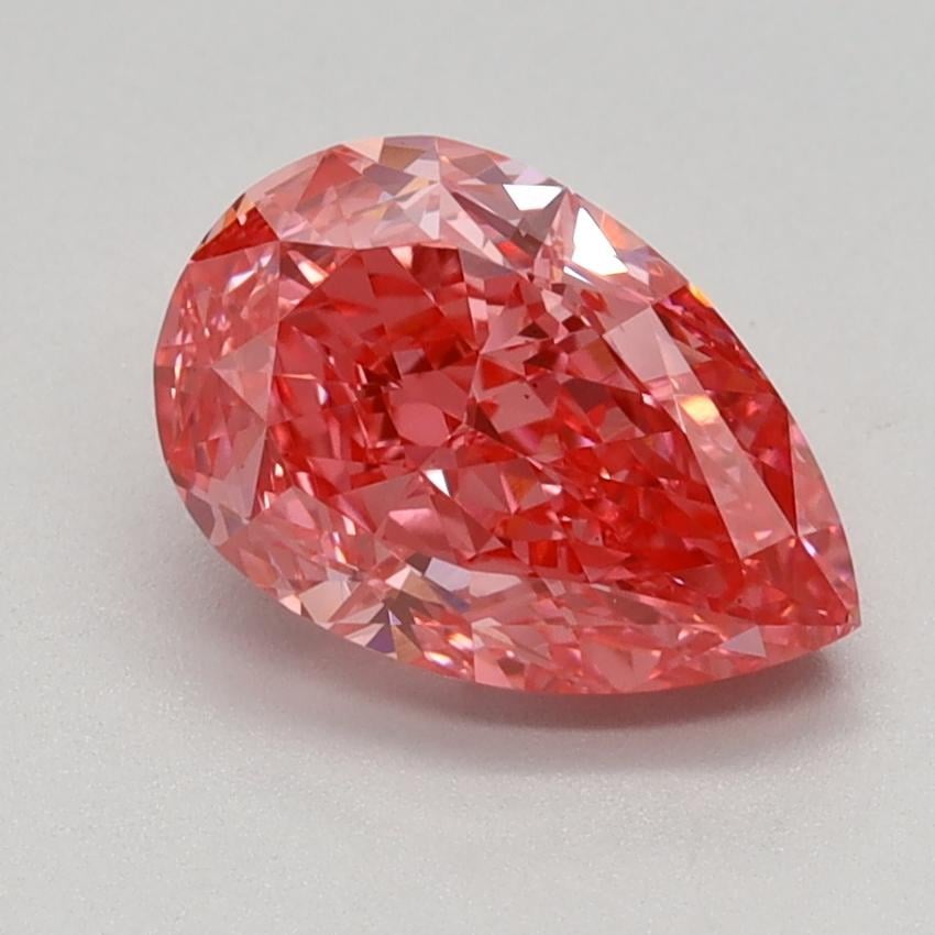 1.44 Ct. Fancy Vivid Pink Pear Lab Grown Diamond