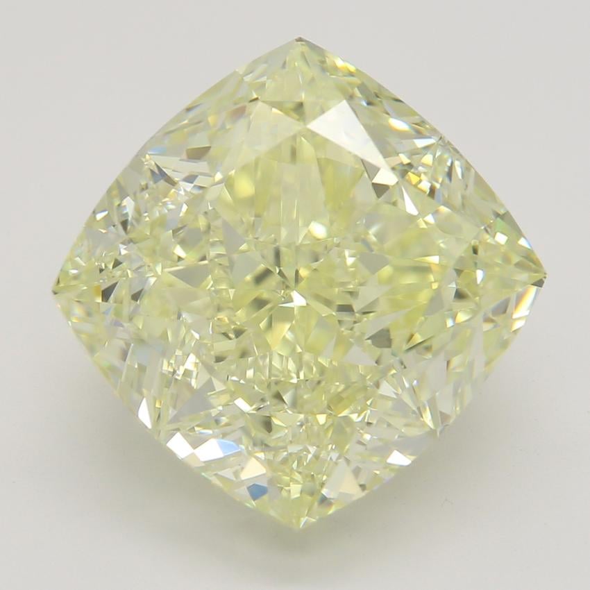 7.08 Ct. Fancy Yellow Cushion Diamond