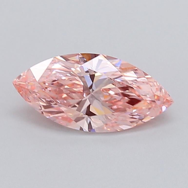 1.53 Ct. Fancy Vivid  Pink Marquise Lab Grown Diamond