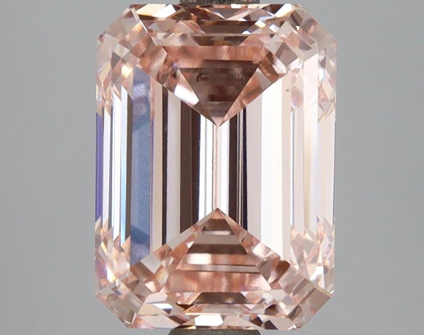 4.03 Ct. Fancy Intense Pink Emerald Lab Grown Diamond