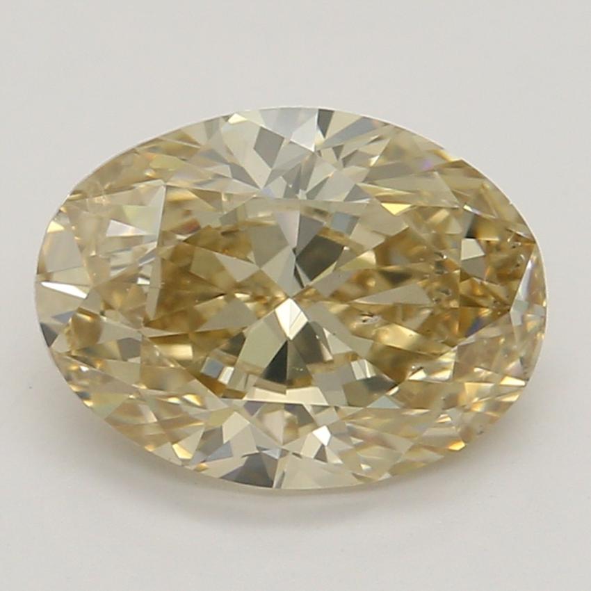 1.01 Ct. Fancy Brown-Yellow Oval Diamond