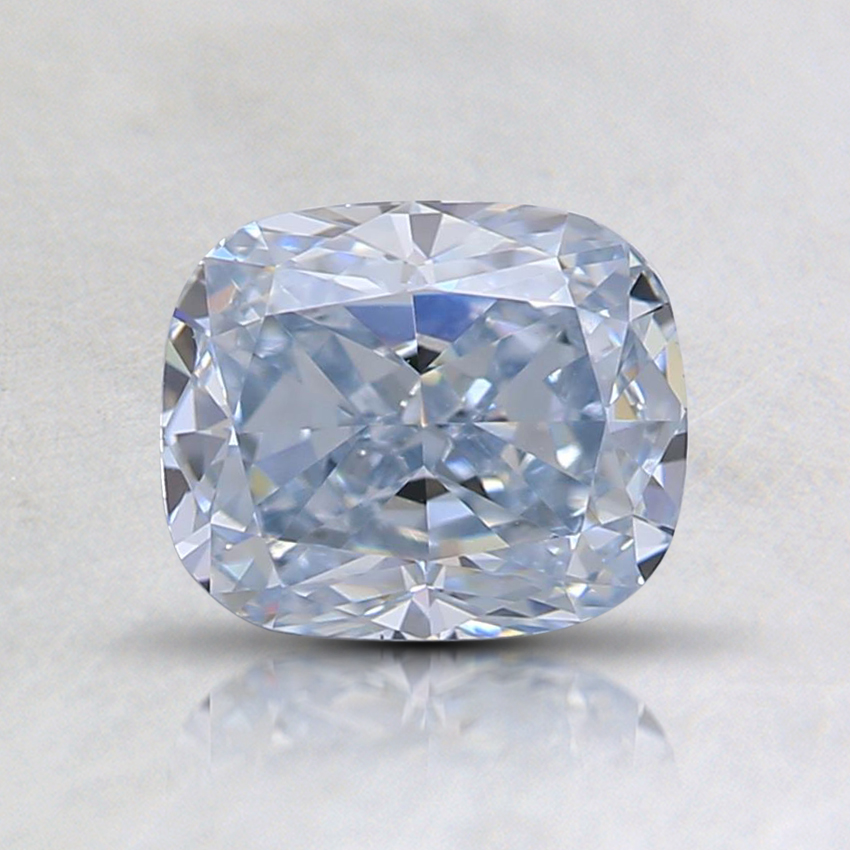 1.06 Ct. Light Blue Cushion Lab Grown Diamond