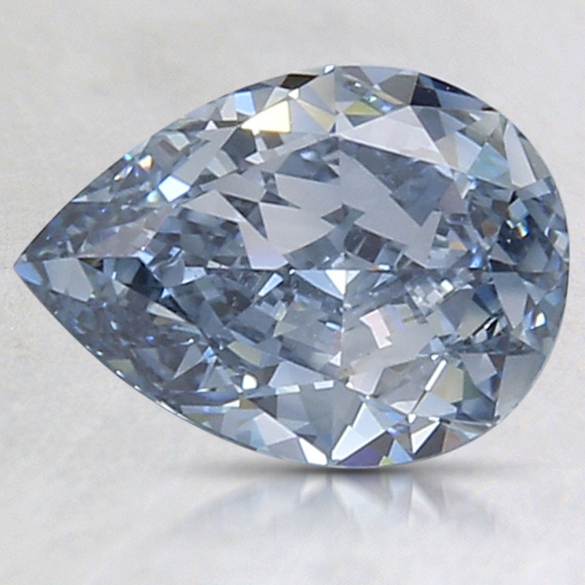 1.75 Ct. Fancy Intense Blue Pear Lab Grown Diamond