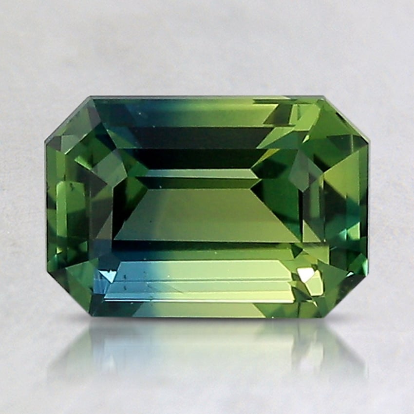 8x5.5mm Unheated Bi-Color Emerald Sapphire