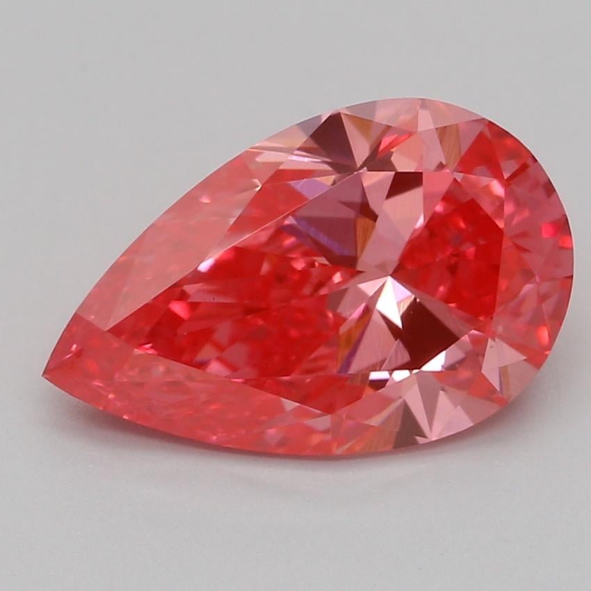 1.50 Ct. Fancy Vivid Pink Pear Lab Grown Diamond