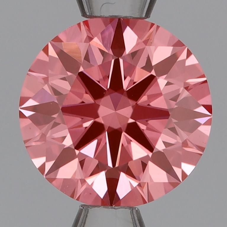 1.04 Ct. Fancy Vivid Pink Round Lab Grown Diamond