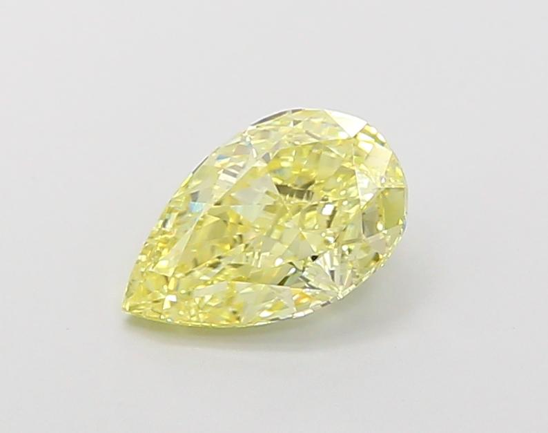1.38 Ct. Fancy Fancy Yellow Pear Lab Grown Diamond