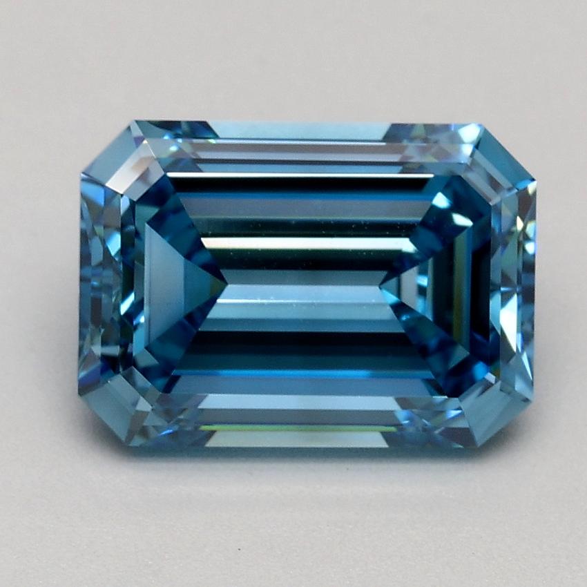 1.99 Ct. Fancy Deep Blue Emerald Lab Grown Diamond