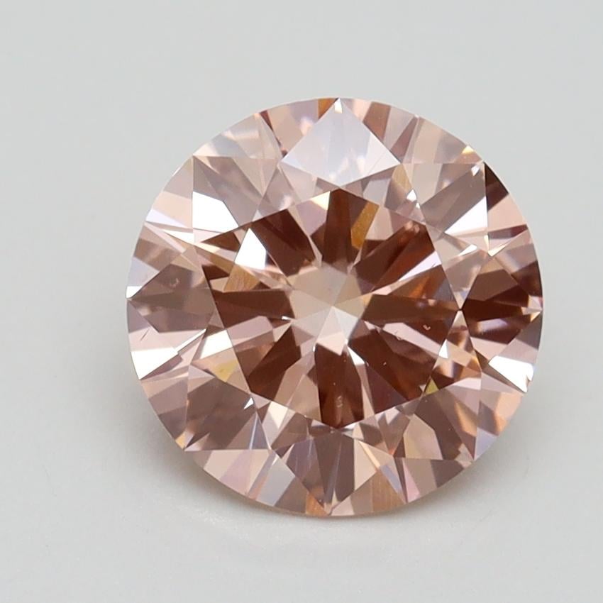 1.84 Ct. Fancy Intense Pink Round Lab Grown Diamond