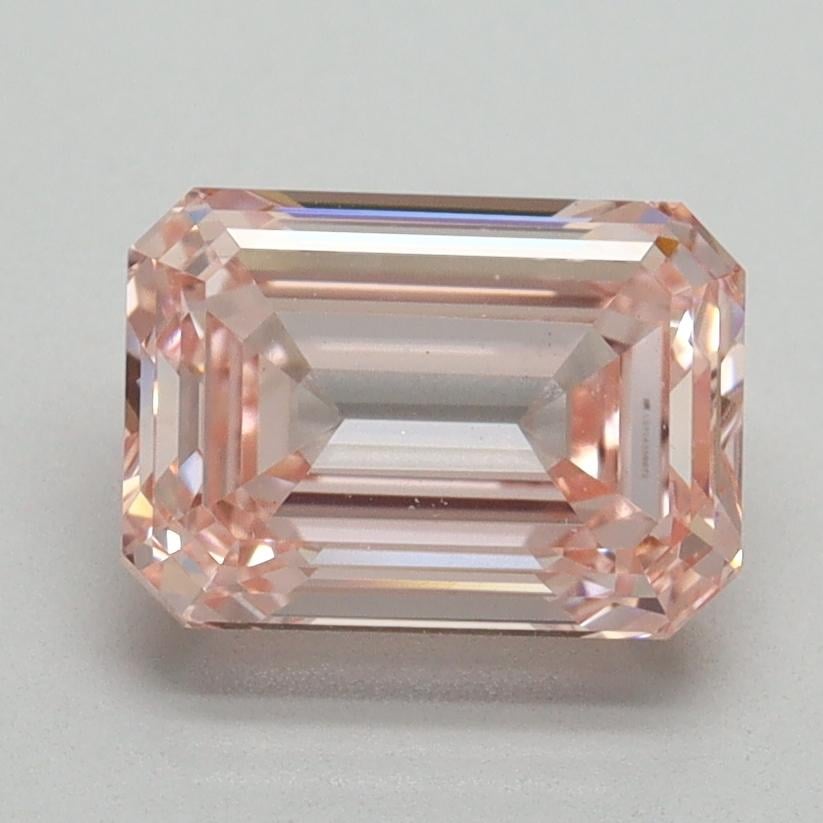 2.03 Ct. Fancy Intense Pink Emerald Lab Grown Diamond