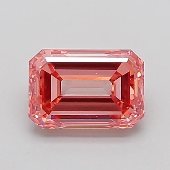 1.51 Ct. Fancy Vivid  Pink Emerald Lab Grown Diamond