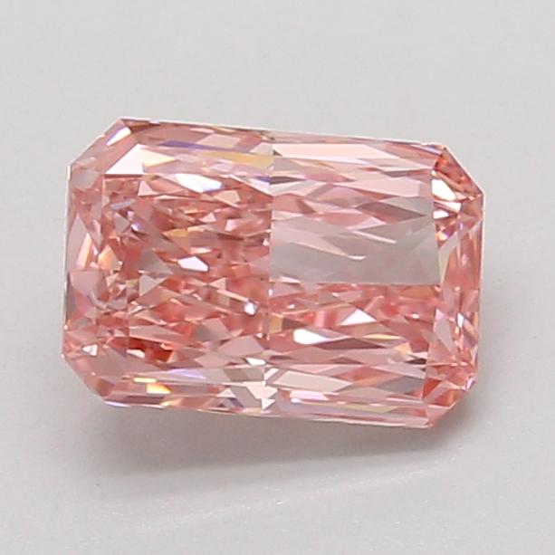 1.52 Ct. Fancy Vivid Pink Radiant Lab Grown Diamond