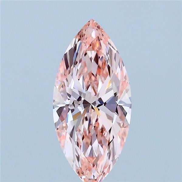 1.07 Ct. Fancy Intense Pink Marquise Lab Grown Diamond