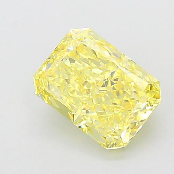 1.56 Ct. Fancy Intense Yellow Radiant Lab Grown Diamond