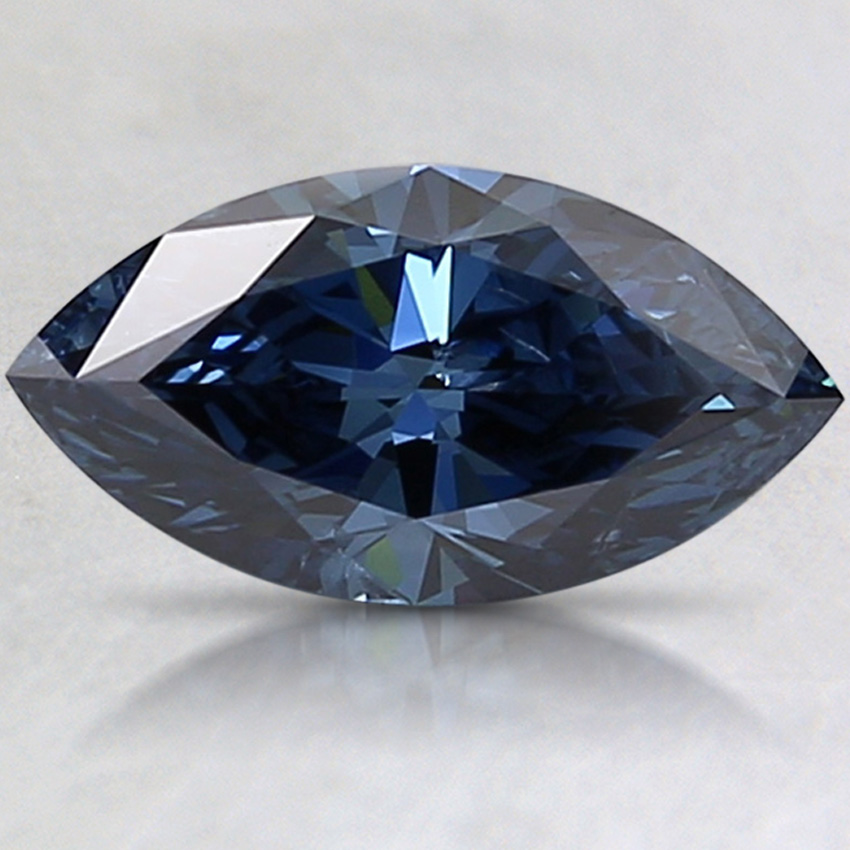 1.00 Ct. Fancy Deep Blue Marquise Lab Grown Diamond