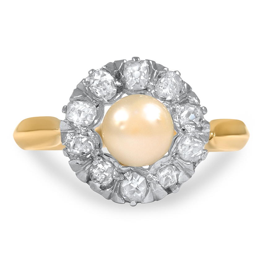 Victorian Pearl Vintage Ring