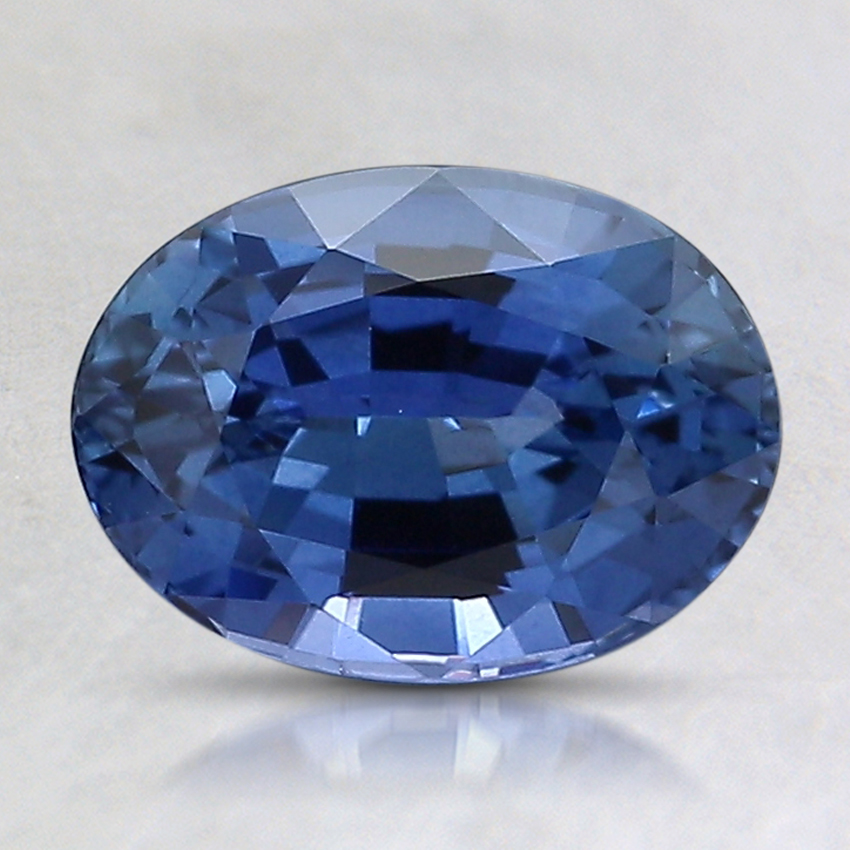 8.5x6.2mm Blue Oval Sapphire