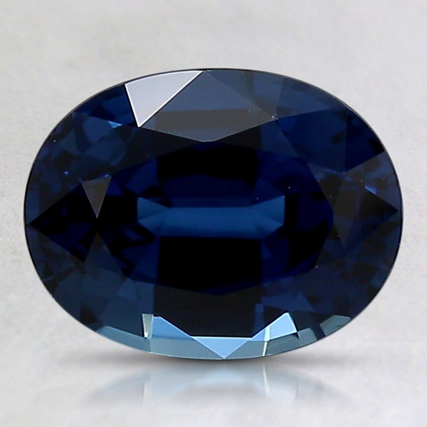 9x6.9mm Premium Blue Oval Sapphire
