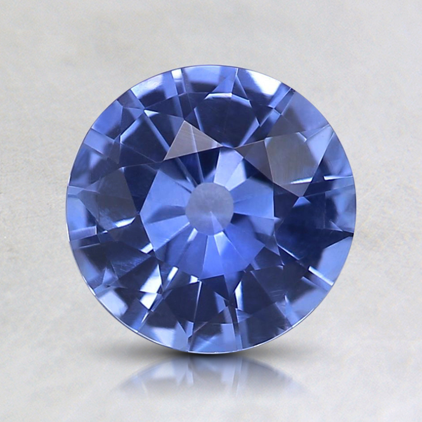 7.1mm Violet Round Sapphire