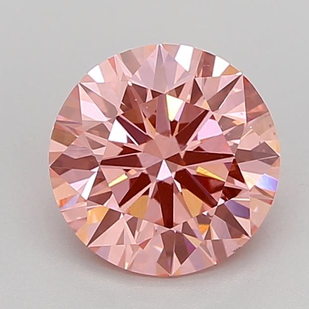 2.12 Ct. Fancy Vivid Pink Round Lab Grown Diamond