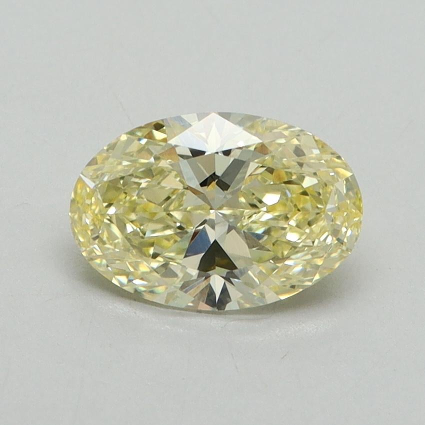 1.01 Ct. Fancy Intense Yellow Oval Lab Grown Diamond
