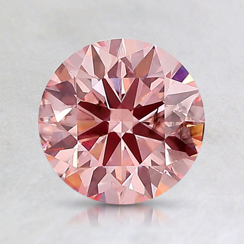 1.19 Ct. Fancy Pink Round Lab Created Diamond