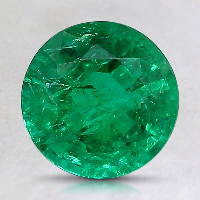 8.1x8mm Round Emerald