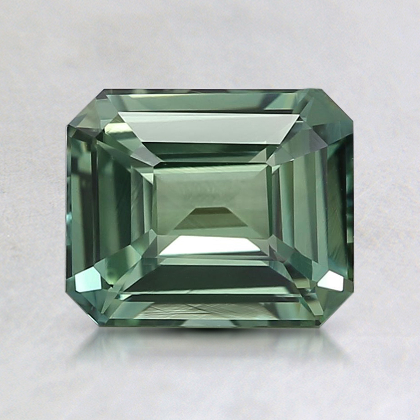 6.9x5.7mm Teal Emerald Sapphire