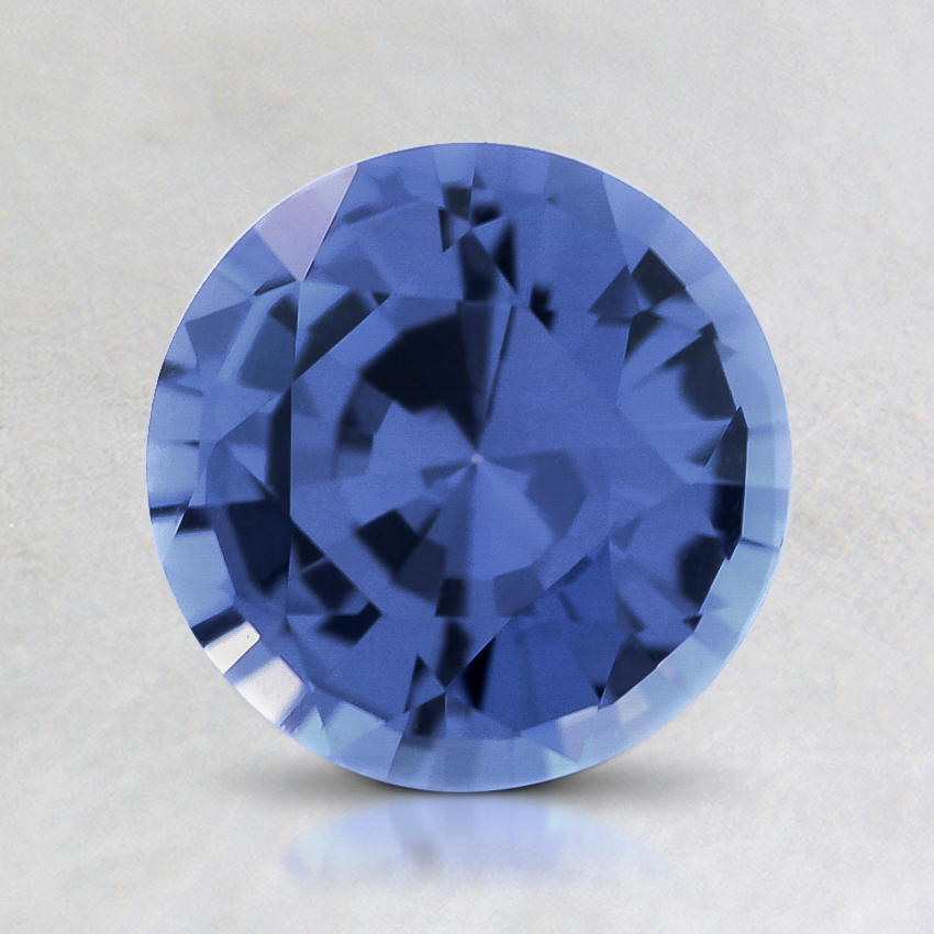 7mm Violet Round Sapphire