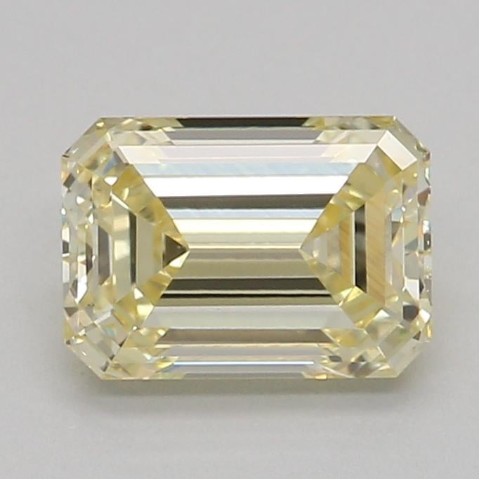 0.72 Ct. Fancy Intense Yellow Emerald Lab Grown Diamond