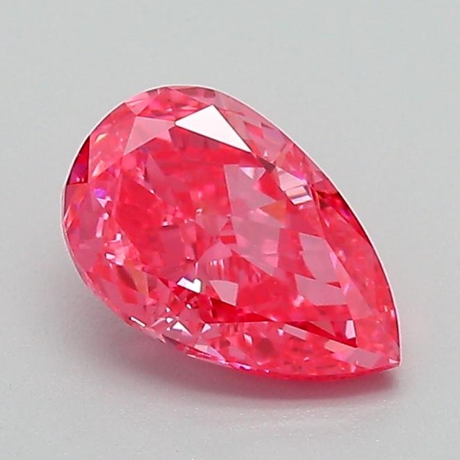 1.00 Ct. Fancy Vivid Pink Pear Lab Grown Diamond