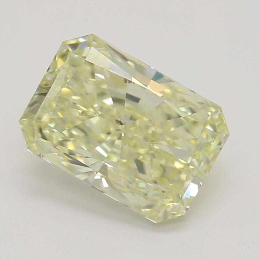 1.00 Ct. Fancy Light Yellow Radiant Diamond