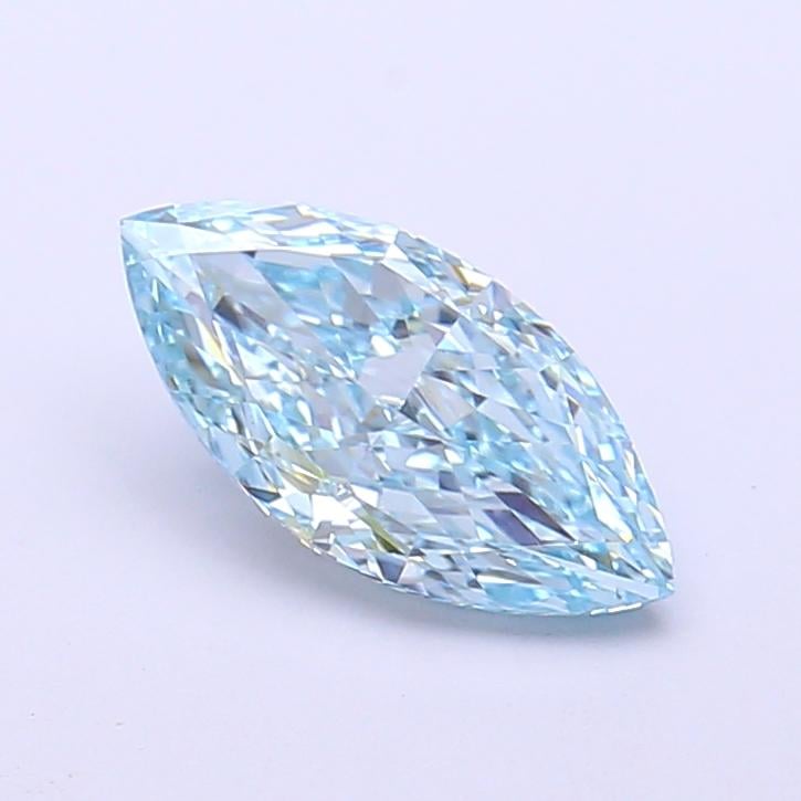 1.18 Ct. Fancy Intense  Blue Marquise Lab Grown Diamond