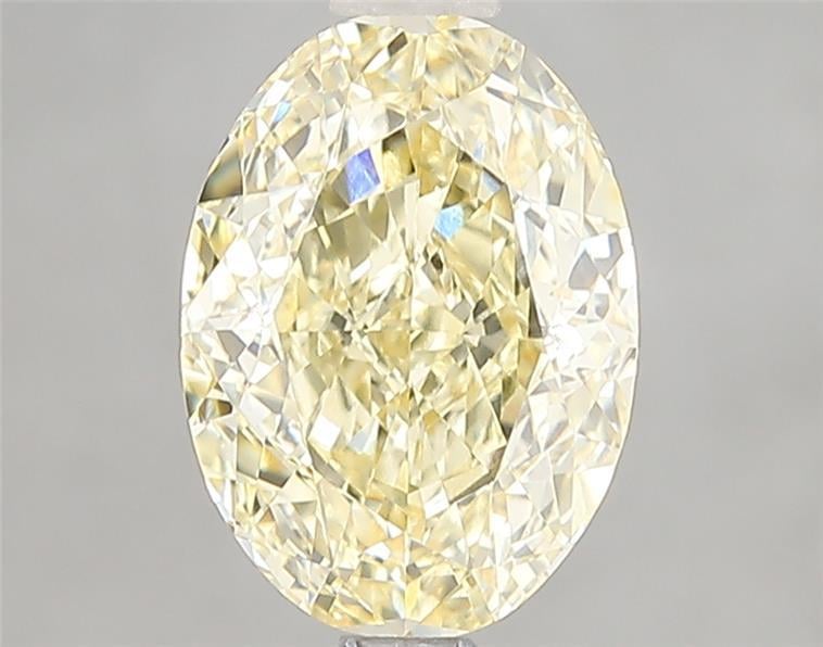 2.06 Ct. Fancy Intense Yellow Oval Lab Grown Diamond