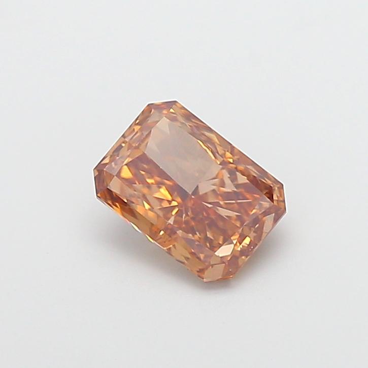 1.51 Ct. Fancy Light  Brown Radiant Lab Grown Diamond