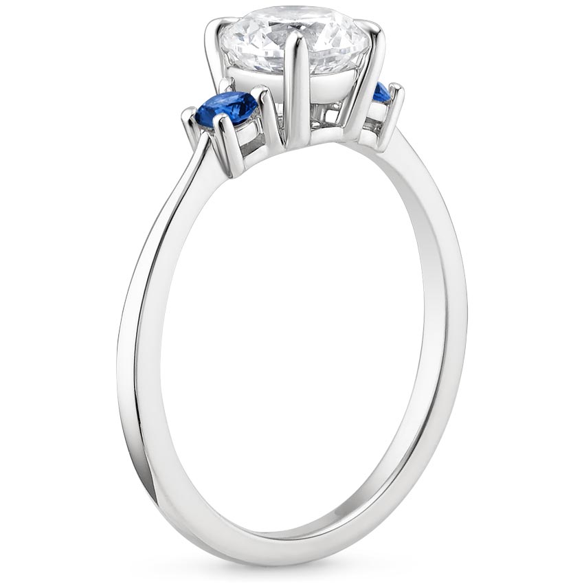 Sapphire Accent Ring | Selene with Sapphires | Brilliant Earth